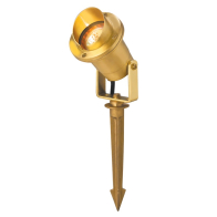 Corona Lighting 5W LED Spot Light - 2700K - 450 Lumens - 60 Degrees - 12V - Natural Brass