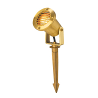 Corona Lighting 5W LED Spot Light - 2700K - 350 Lumens - 45 Degrees - 12V - Natural Brass