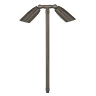 Corona Lighting 3.5W 24" LED Pathway Light - 2700K - 270 Lumens - 15 Degrees - 12V - Gun Metal