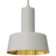 Westgate CMC4 14" Flat Shade - White / Gold