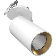 RAB COLUMN LED Track Light - Single-Head - 588 Lumens - 6W - CCT Selectable - Recessed Mount - 120V