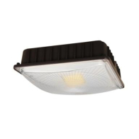 MaxLite Value Canopy/Parking Light - 6,447 Lumens - 5000K - Canopy Distribution - 120-277V - Bronze