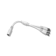 DiodeLED 4-Way DC Splitter Cable - White