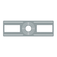 RAB Flat Mounting Plate for Compatible 3