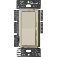 Lutron Diva Reverse-Phase ELV Dimmer - Single-Pole / 3-Way - Clay