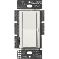 Lutron Diva Reverse-Phase ELV Dimmer - Single-Pole / 3-Way - Lunar Gray