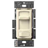 Lutron Skylark Contour LED+ Dimmer - Single Pole / 3-Way - Almond