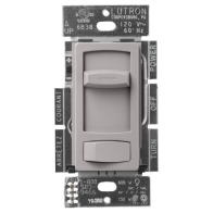 Lutron Skylark Contour LED+ Dimmer - Single Pole / 3-Way - Gray