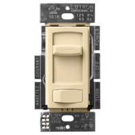 Lutron Skylark Contour LED+ Dimmer - Single Pole / 3-Way - Ivory