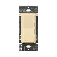Lutron Diva LED+ Pro Max Dimmer Switch - Single Pole/Multi-Location - 250W LED/500W ELV/400VA MLV - Ivory