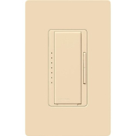 Lutron Maestro Electronic Low-Voltage Dimmer - 600W Max - 120V - Ivory