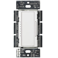 Lutron Maestro LED+ Dimmer - Single Pole / 3-Way / Multi-Location - White