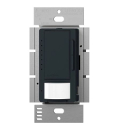 Lutron Maestro Occupancy Sensor LED+ Dimmer - Single Pole / Multi-Location - Midnight