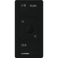 Lutron Pico Smart Remote for Audio - Works with Sonos - Audio Icons - Black