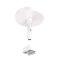 Green Creative Slope Ceiling Canopy Stem for Atom and Orbit Series Track Lighting - Black