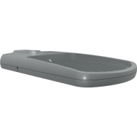 RAB KAI Amber LED Area Light - 5,254 Max Lumens - 120 | 140 | 160W - Amber - Type II - Roadway Gray - 120-277V
