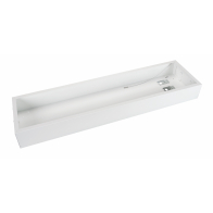 Keystone Surface Mount Kit for 1x4 LED Center Basket Troffers 
