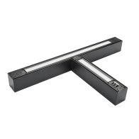 Keystone Linta LED Linear Architectural T Connector - Up & Down Light - 23 | 30 | 37W - CCT Selectable - 4,625 Lumens - 120-277V - Black