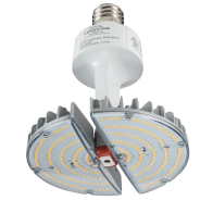 Keystone OmniFlex LED HID Retrofit Lamp - 70W - Multi Angle Adjustable - EX39 Base - 3000K - 120-277V