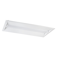 Keystone 2x4 LED Center Basket Troffer Retrofit Kit - 3,900 Max Lumens - 20 | 25 | 30W - Controls Ready - 120-277V - 2 Pack