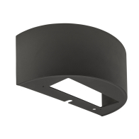Keystone Wall Pack Half Moon Shell - Black - FormFit Accessory