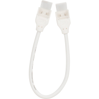 Task Lighting Neon Top Bend Linking Cable - White