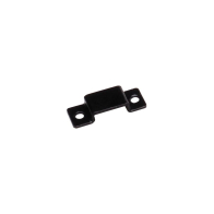 WAC Lighting Double Screw Mounting Clip for 24V Outdoor PRO or RGB Tape Light - 24V - Black