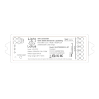 Lotus SPI Controller for RGBTW LED Strips - Bluetooth Mesh - WiFi Compatible - 120W Max Output