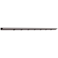 Task Lighting 60.5" 30W Lighted Power Strip - 7 Receptacles - 2700K - 3,000 Lumens - 12V - Black
