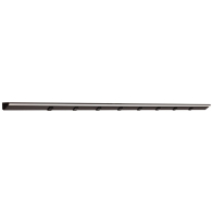 Task Lighting 72.5" 36W Lighted Power Strip - 8 Receptacles - 3000K - 3,600 Lumens - 12V - Black