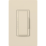 Lutron Vive Maestro Wireless RF Commercial Dimmer - 600W Max - Light Almond