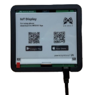 Lotus QR-Code Display for Guest Control - MESHLE Compatible - E-Ink Display - Bluetooth Mesh