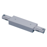 Nora Lighting Two-Circuit Track System I-Connector - Silver