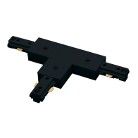 Nora Lighting One-Circuit Track System T-Connector - Black