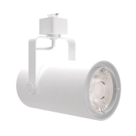 Green Creative Medium Orbit LED Track Head - 15° - Juno Adapter - 3000K - 1,500 / 2,000 Lumens - 120V - White