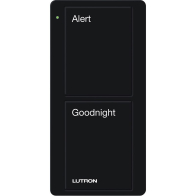 Lutron 2-Button Scene Pico Smart Remote - Pre-engraved Text (