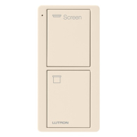 Lutron 2-Button Pico Smart Remote - Screen Icons and Text (