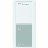 Lutron 2-Button Pico Smart Remote - Screen Icons and Text (