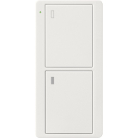 Lutron 2-Button Pico Smart Remote - Appliance Icons - White