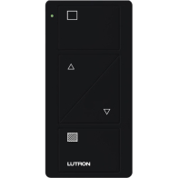 Lutron 2-Button Pico Smart Remote with Raise/Lower - Shade Icons - Black