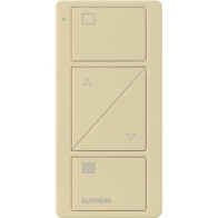 Lutron 2-Button Pico Smart Remote with Raise/Lower - Shade Icons - Ivory