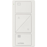 Lutron 2-Button Pico Smart Remote with Raise/Lower - Shade Icons - White