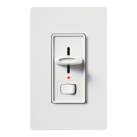 Lutron Skylark Preset Single-Pole Dimmer with Nightlight - 1000W Max - White
