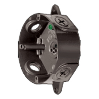 RAB Weatherproof Round Box - 1/2" Tap - No Cover