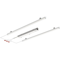 RAB 2x2 Field-Adjustable Retrofit LED Light Bar - 5,043 Max Lumens - 30 | 35 | 40W - Frosted Lens - 120-277V