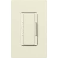 Lutron RadioRA 2 RF Maestro Pro LED+ Dimmer - Phase Selectable - Biscuit