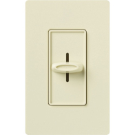 Lutron Skylark Slide-to-Off 3-Speed Fan Control - Single-Pole - Almond