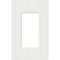 Lutron Claro Screwless Designer Wallplate - 1 Gang - Architectural White