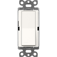 Lutron Claro 4-Way Switch - 15A - Brilliant White