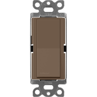 Lutron Claro 4-Way Switch - 15A - Espresso
